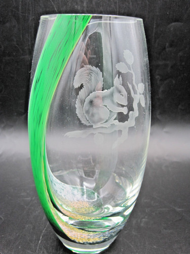 Caithness glass etched - glass,