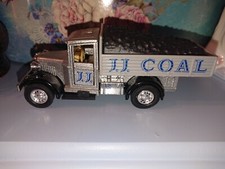 Welly J.J. Coal Old Time Style Dump Truck Pullback for Motion no box 9350