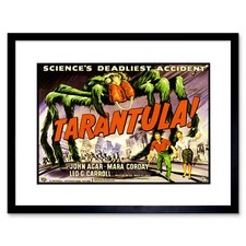 Film Tarantula Giant Spider Horror Arachnophobia Sci Fi Framed Art Print 12x16"