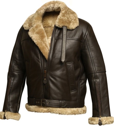 Raf aviator brown bomber - raf,