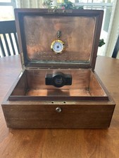 vintage antique wood cigar