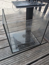 Superfish Qubiq 50 Aquarium Nano Fish Tank Integrated Filter, Optional LED Light