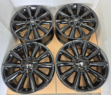 4x GENUINE BLACK MINI COOPER CLUBMAN 17" ALLOY WHEELS F54 FROM 2017