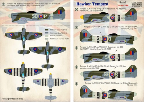 Print scale 48126 hawker - print,