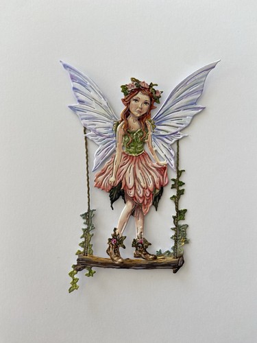 Juniper fairy with - ivy, swing