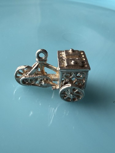 Vintage silver charm - vintage,