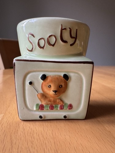 Vintage sooty egg cup keele - egg, st