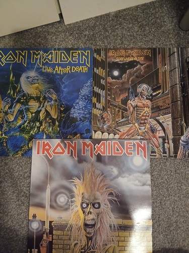 Iron maiden vinyls - iron,