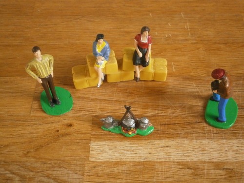 Scalextric scale campsite - scale,
