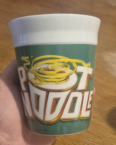 Pot noodle ceramic - noodle, mug
