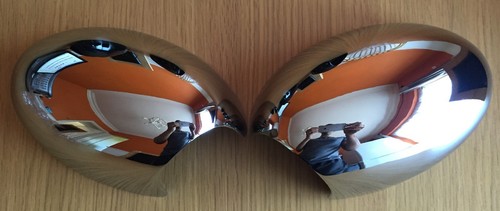 Chrome wing door mirror - chrome, covers