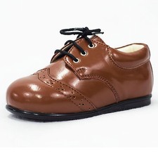 Baby Boys Brown Brogue Shoes