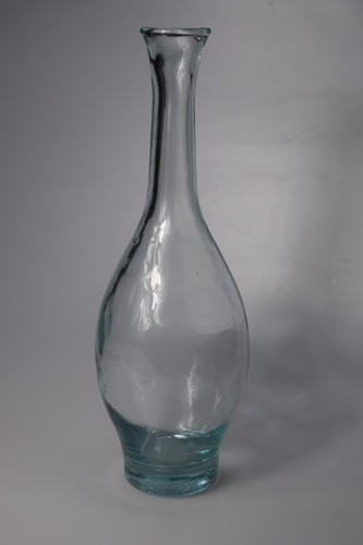 Glass vase teardrop shape - vase.,