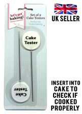 2x Cake Tester Skewer Probes
