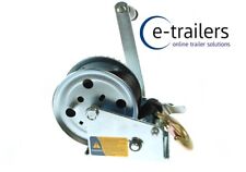 MP7973 Standard Hand Winch + Strap 545kg for Small Boats and Trailers