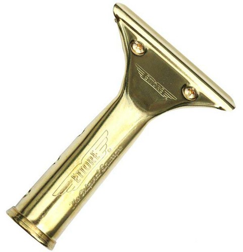 Ettore fixed brass - fixed, squeegee