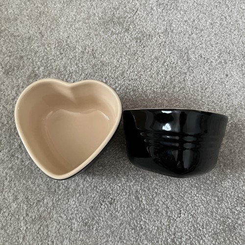 Creuset black heart - x2,