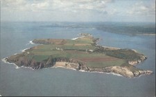 Caldey Island Wales Aerial