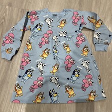 Bluey Jersey Dress Age 6-7