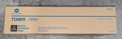 Genuine konica minolta tn715k - genuine,