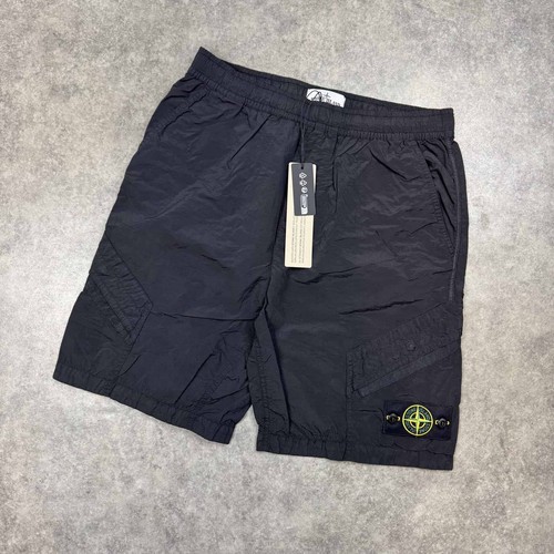 Stone island black nylon metal - stone,
