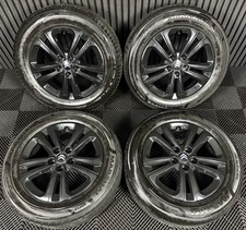 16'' GENUINE CITROEN BERLINGO BLACK ALLOY WHEELS ALLOYS TYRES 5X108