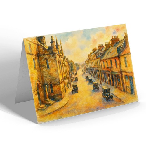 Greeting card high street - card,