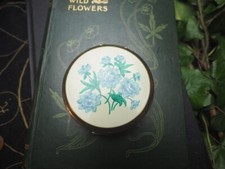 Rose Dark & Bright Scrying Mirror Compact - Black Mirror, Dark Moon, Witchcraft