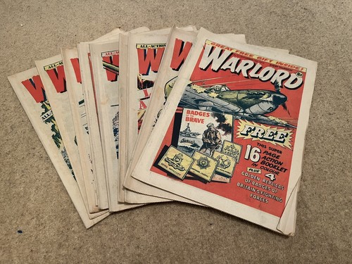 Warlord comic job - x, lot