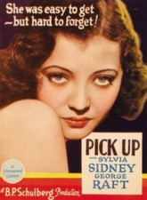 Pick Up DVD - Sylvia Sidney George Raft dir. Gering pre-Code Crime Drama 1933