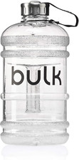 Bulk 2.2L Water Bottle Half Gallon – Black or Clear BPA-Free Gym Jug with Handle