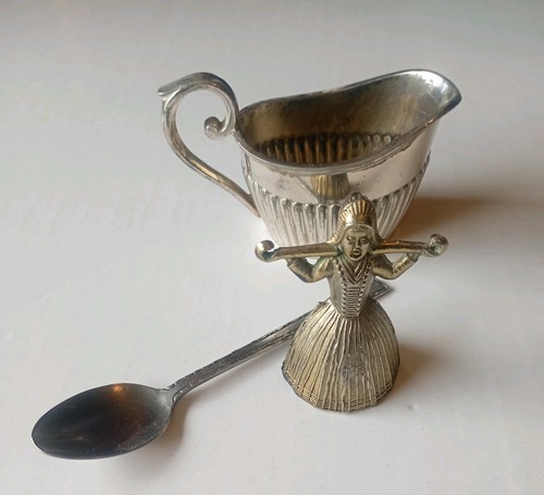 Victorian silver eps milk jug - victorian,