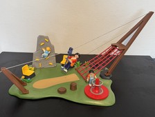 Playmobil Activity Playground with zipline Climbing Wall & Roundabout