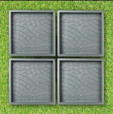 4 Piece Plastic Concrete Set