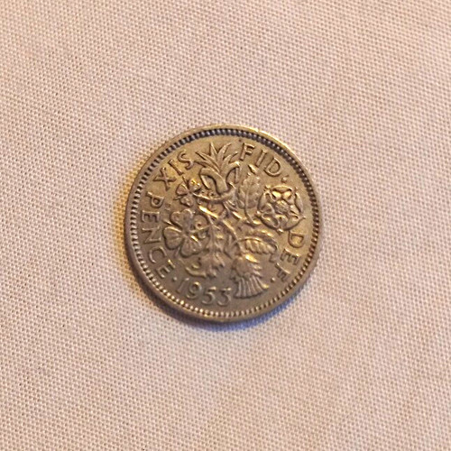 1953 great britain sixpence - 1953,