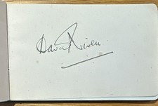 DAVID  NIVEN : RARE SIGNED