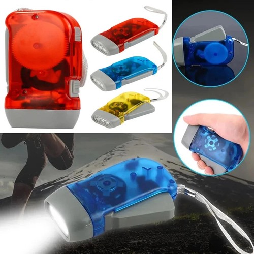 Led hand pressing dynamo - hand,