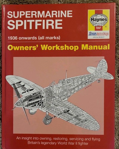Spitfire aeroplane haynes - aeroplane,