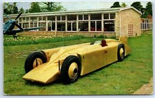 Postcard Golden Arrow Sir Henry Seagrave Land Speed Record Car