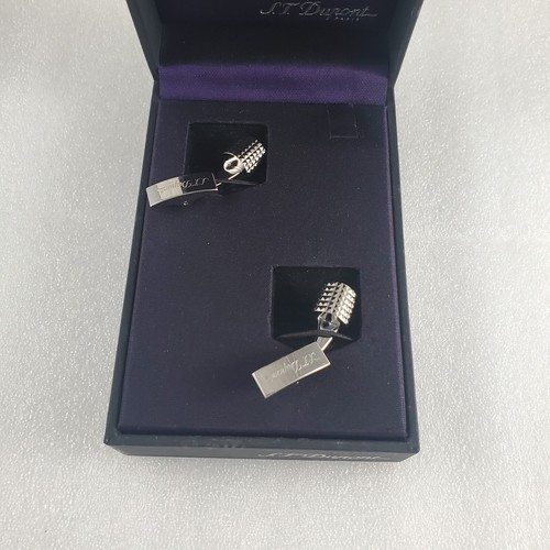 Dupont cufflinks drum - st,
