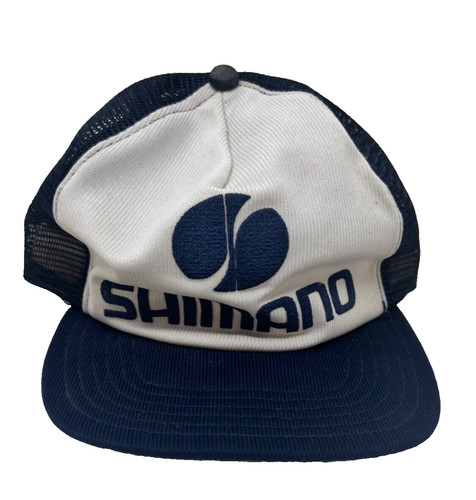 Vtg shimano puff print blue - shimano,