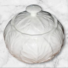 Coalport Countryware Sugar Bowl & Lid White Cabbage Hardly Used Excellent