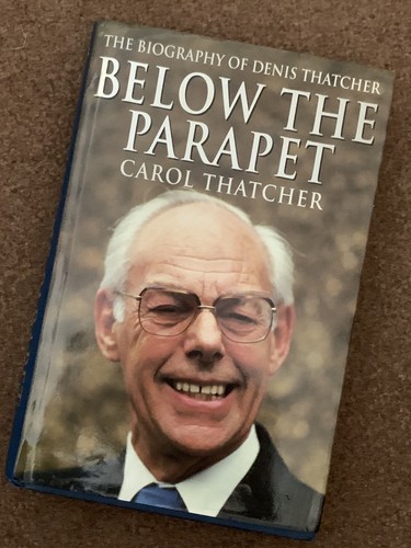 Below the parapet signed - below,