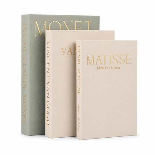 3pcs faux books - faux, box