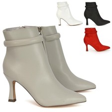 Womens Pointed Toe Ankle Boots