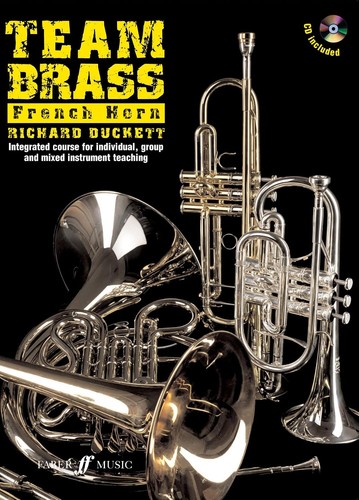 Team brass french horn - team, (team