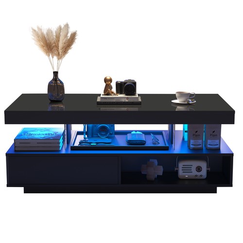 High gloss coffee table - high,