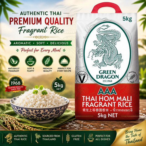 Green dragon thai - jasmine, rice