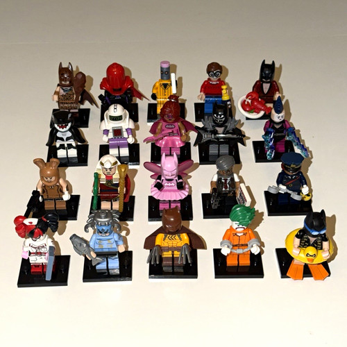 Lego batman movie - batman, minifigures