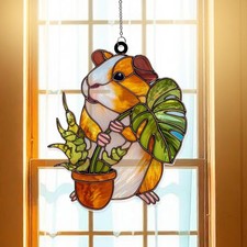 Guinea Pig Acrylic Suncatcher